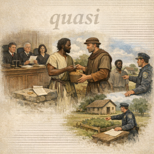 Quasi &mdash; Common Law Dictionary