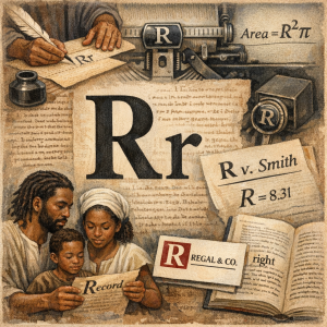 R &mdash; Common Law Dictionary